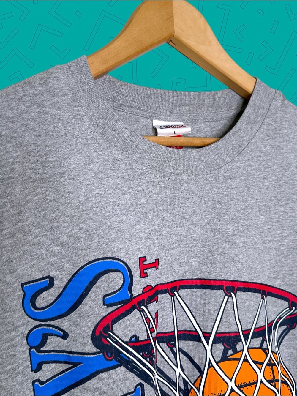 Tommy Hilfiger Basketball Graphic Tee Shirt